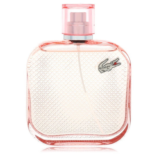Lacoste Eau De Lacoste L.12.12 Rose Sparkling Eau De Toilette Spray 3.3 oz Eau De Toilette Spray (Tester) For Women By Lacoste