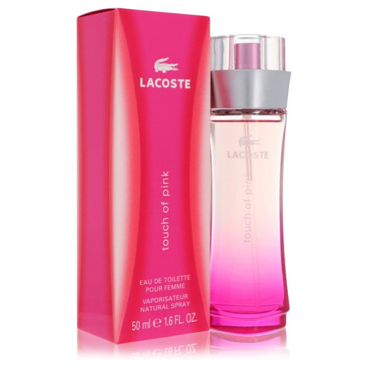 Touch Of Pink 1.6 oz Eau De Toilette Spray For Women By Lacoste