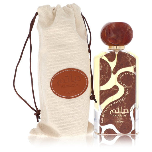 Lattafa Hayaatim Eau De Parfum Spray 3.4 oz Eau De Parfum Spray (Unisex) For Men By Lattafa