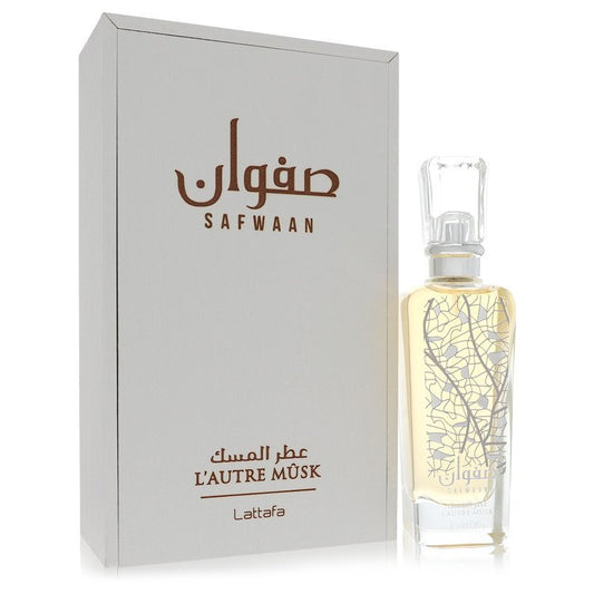 Lattafa Safwaan L'autre Musk Eau De Parfum Spray 3.4 oz Eau De Parfum Spray (Unisex) For Women By Lattafa