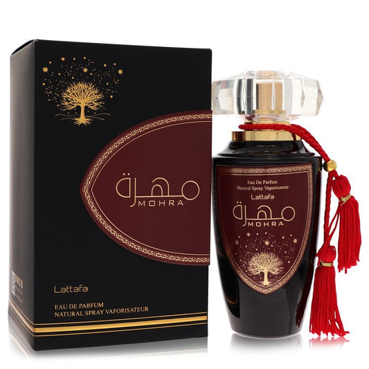 Lattafa Mohra Eau De Parfum Spray 3.4 oz Eau De Parfum Spray (Unisex) For Men By Lattafa