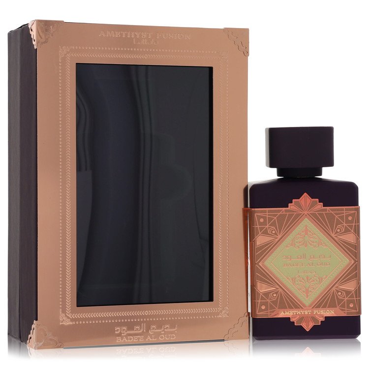 Lattafa Badee Al Oud Amethyst Fusion Eau De Parfum Spray 3.4 oz Eau De Parfum Spray (Unisex) For Women By Lattafa