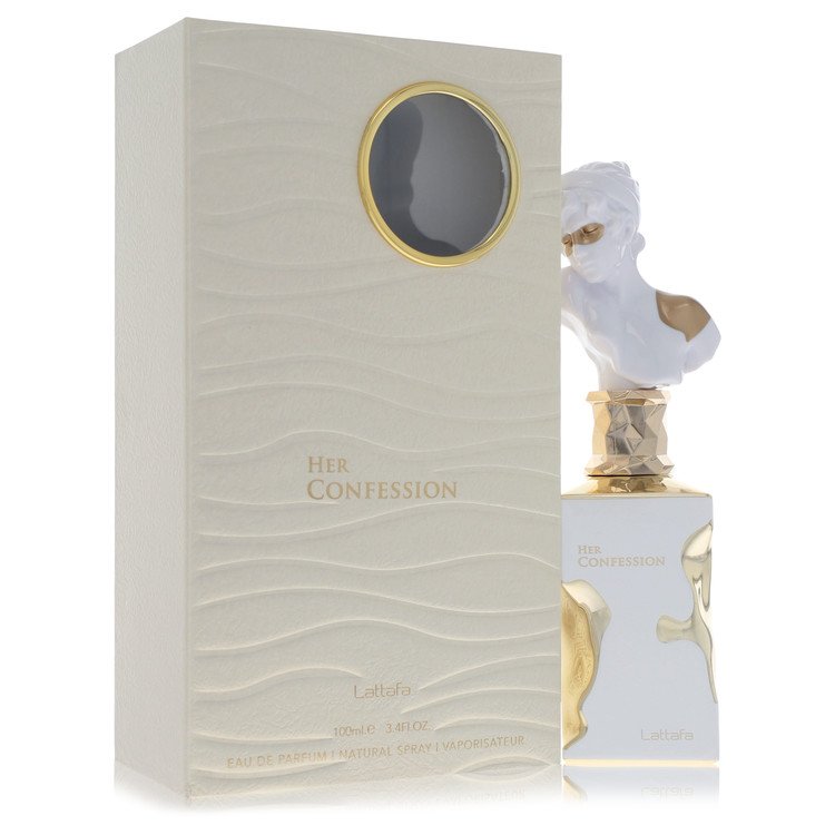 Lattafa Her Confession 3.4 oz Eau De Parfum Spray For Women By Lattafa