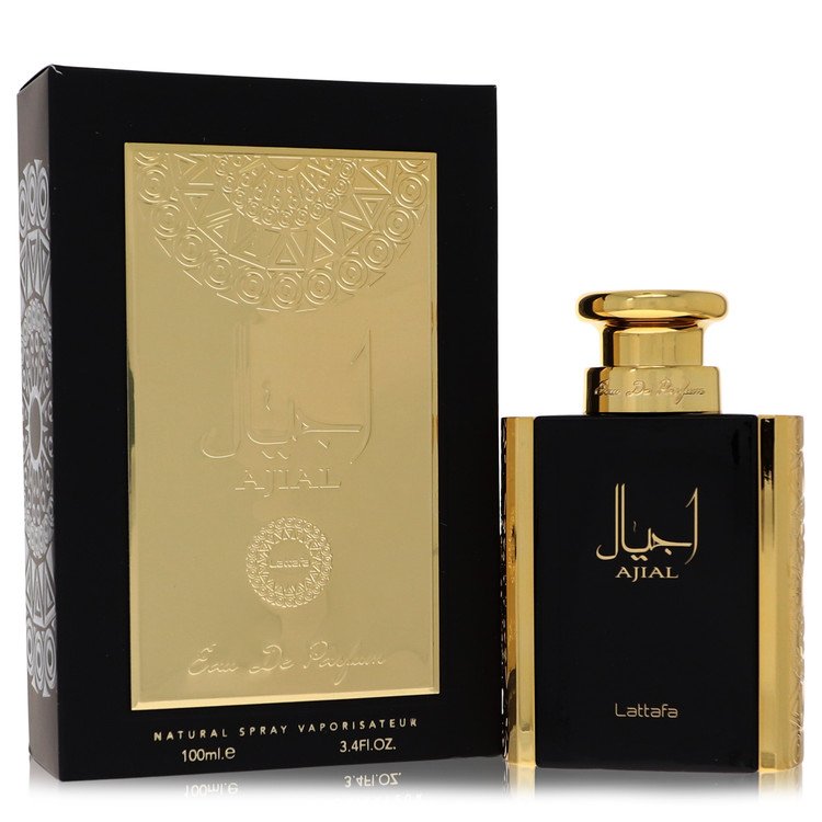 Lattafa Ajial 3.4 oz Eau De Parfum Spray For Men By Lattafa