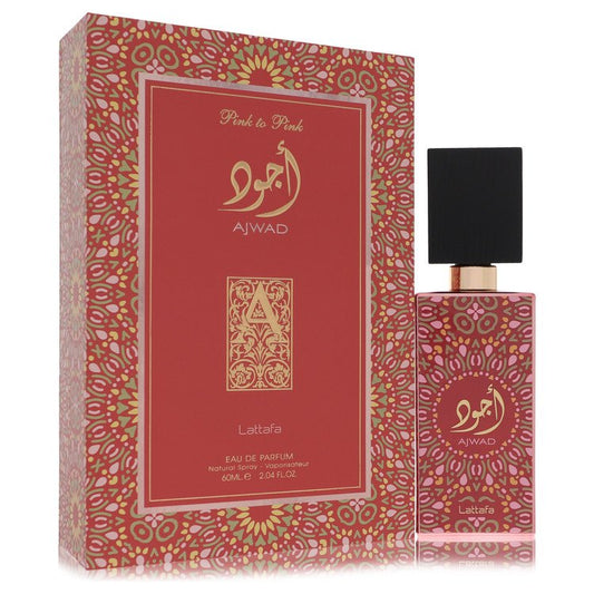 Lattafa Ajwad Pink To Pink Eau De Parfum Spray 2 oz Eau De Parfum Spray (Unisex) For Women By Lattafa