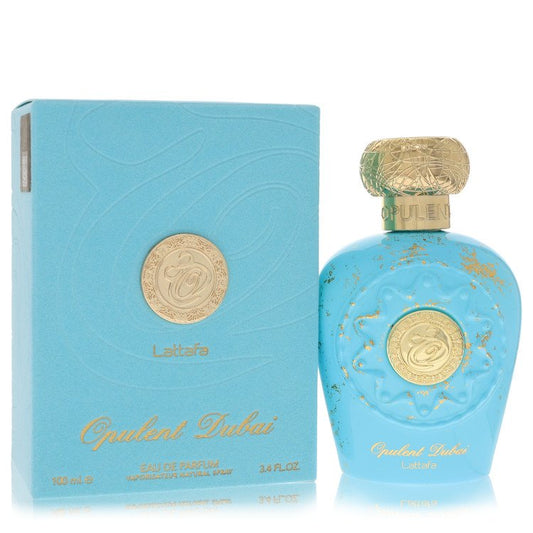 Lattafa Opulent Dubai 3.4 oz Eau De Parfum Spray (Unisex) For Women By Lattafa
