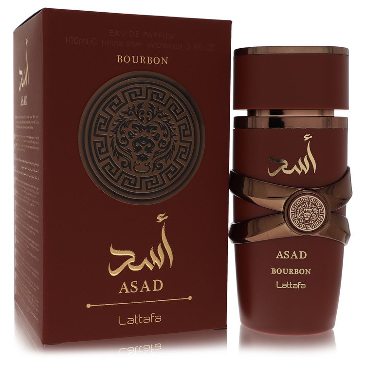 Lattafa Asad Bourbon 3.4 oz Eau De Parfum Spray For Men By Lattafa