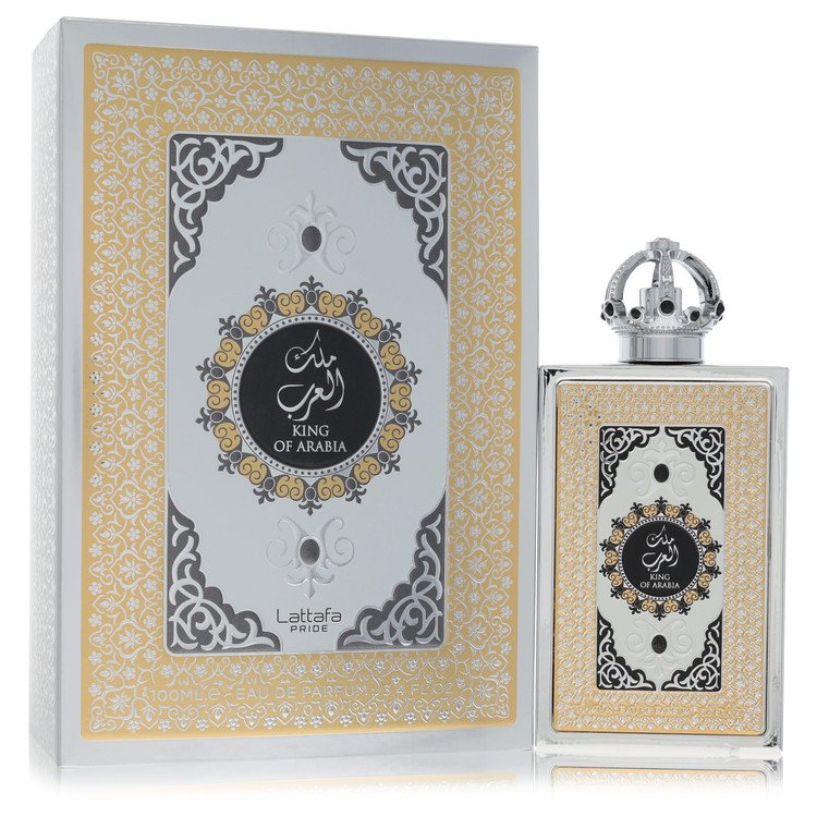 Lattafa Pride King Of Arabia 3.4 oz Eau De Parfum Spray For Men By Lattafa