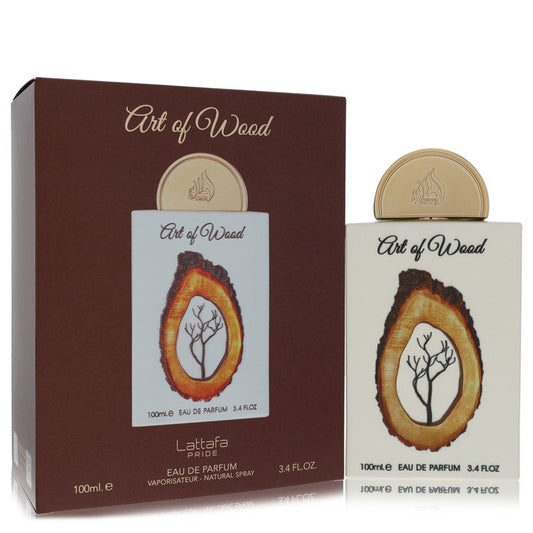 Lattafa Pride Art Of Wood 3.4 oz Eau De Parfum Spray (Unisex) For Men By Lattafa