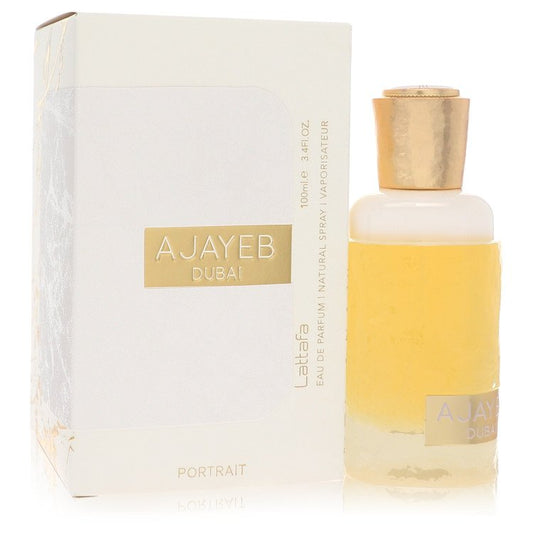 Lattafa Ajayeb Dubai Portrait Eau De Parfum Spray 3.4 oz Eau De Parfum Spray (Unisex) For Men By Lattafa
