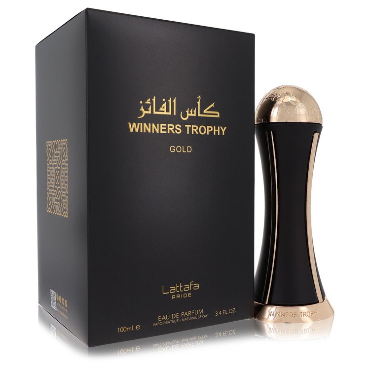 Lattafa Pride Winners Trophy Gold 3.4 oz Eau De Parfum Spray For Women By Lattafa
