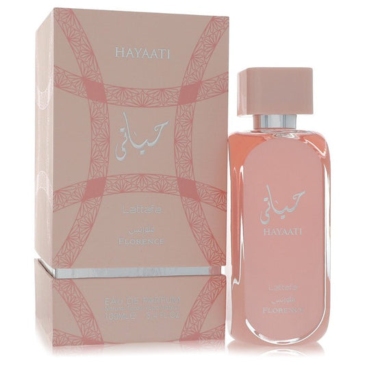 Lattafa Hayaati Florence 3.4 oz Eau De Parfum Spray (Unisex) For Men By Lattafa