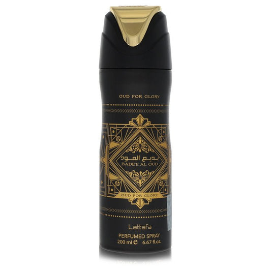 Lattafa Badee Al Oud Oud For Glory 6.67 oz Body Spray For Men By Lattafa