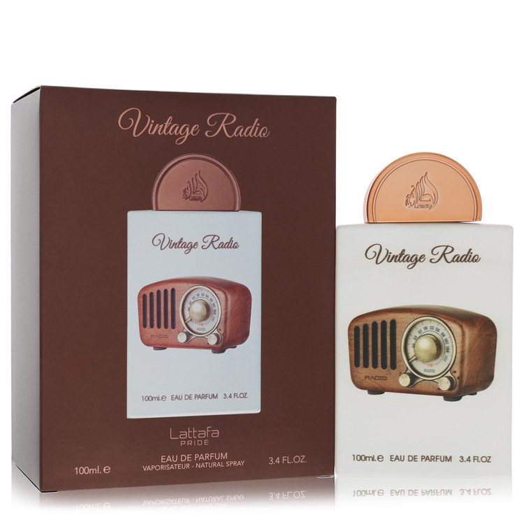 Lattafa Pride Vintage Radio 3.4 oz Eau De Parfum Spray (Unisex) For Men By Lattafa