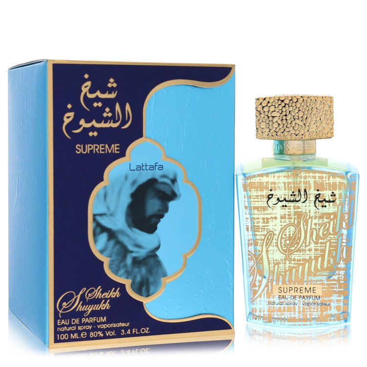 Lattafa Sheikh Al Shuyukh Supreme Eau De Parfum Spray 3.4 oz Eau De Parfum Spray (Unisex) For Men By Lattafa