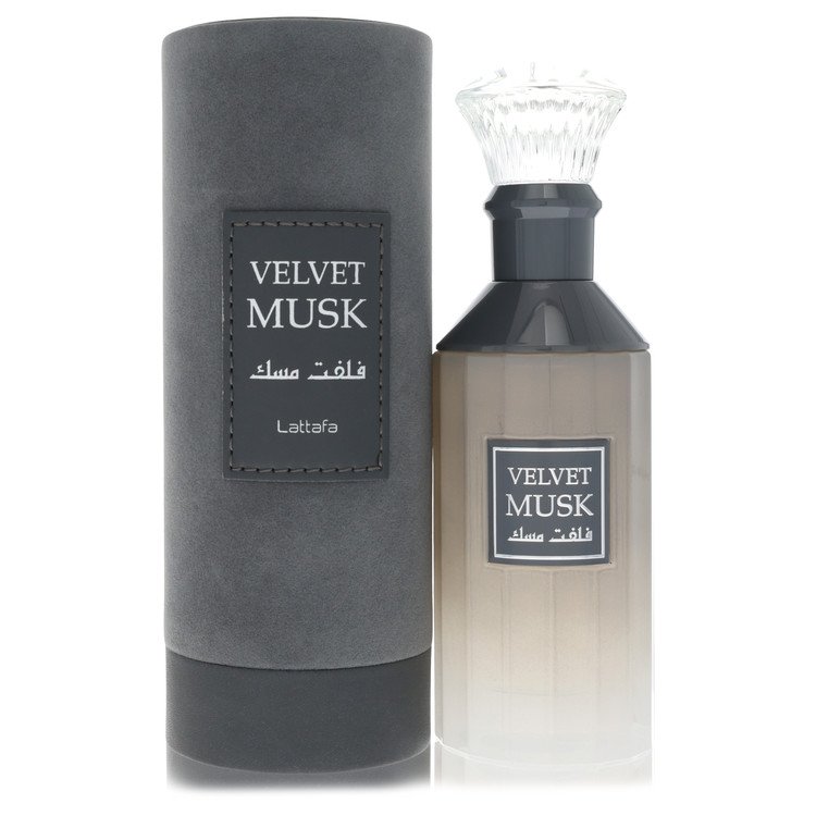Lattafa Velvet Musk Eau De Parfum Spray 3.4 oz Eau De Parfum Spray (Unisex) For Men By Lattafa