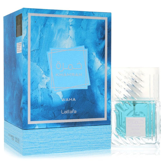 Lattafa Khamrah Waha Eau De Parfum Spray 3.4 oz Eau De Parfum Spray (Unisex) For Women By Lattafa