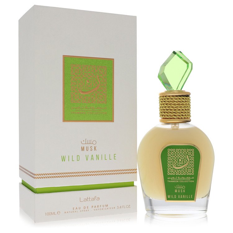 Lattafa Musk Wild Vanille Eau De Parfum Spray 3.4 oz Eau De Parfum Spray (Unisex) For Women By Lattafa