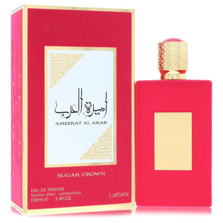 Lattafa Asdaaf Ameerat Al Arab Sugar Crown 3.4 oz Eau De Parfum Spray For Women By Lattafa