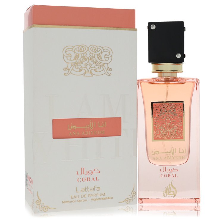 Ana Abiyed Coral Eau De Parfum Spray 2 oz Eau De Parfum Spray (Unisex) For Men By Lattafa