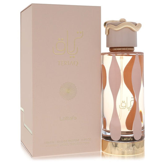 Lattafa Teriaq Eau De Parfum Spray 3.4 oz Eau De Parfum Spray (Unisex) For Women By Lattafa