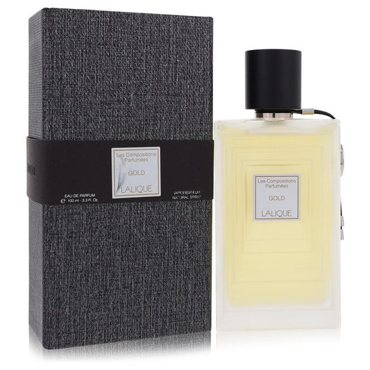 Les Compositions Parfumees Gold 3.3 oz Eau De Parfum Spray For Women By Lalique