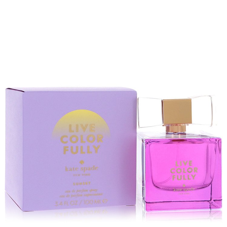 Live Colorfully Sunset 3.4 oz Eau De Parfum Spray For Women By Kate Spade