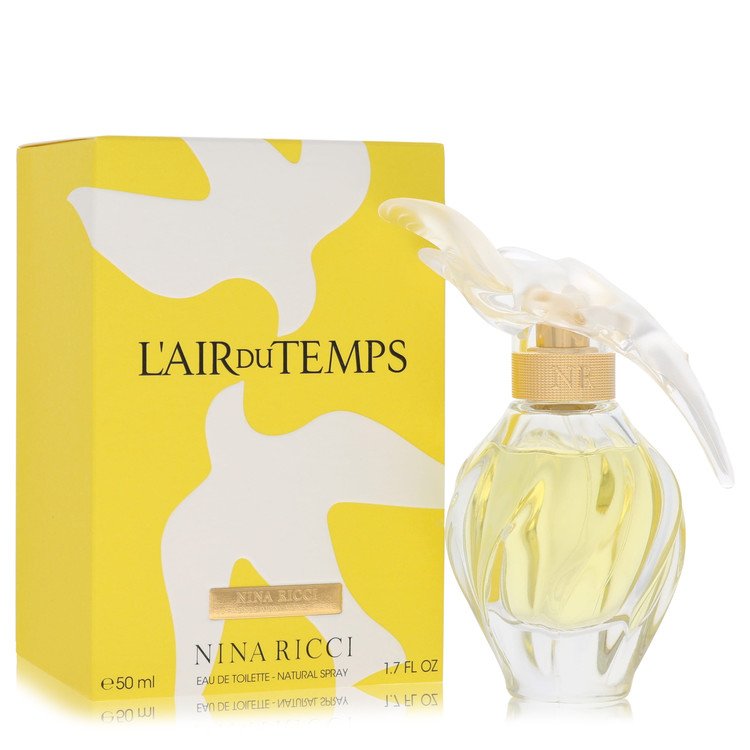 L'air Du Temps 1.7 oz Eau De Toilette Spray With Bird Cap For Women By Nina Ricci