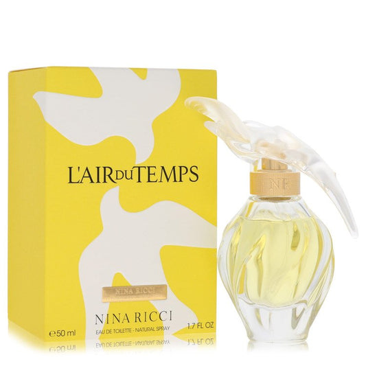 L'air Du Temps 1.7 oz Eau De Toilette Spray With Bird Cap For Women By Nina Ricci