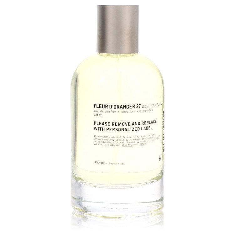 Le Labo Fleur D'oranger 27 Eau De Parfum Spray 3.4 oz Eau De Parfum Spray (unboxed) For Women By Le Labo