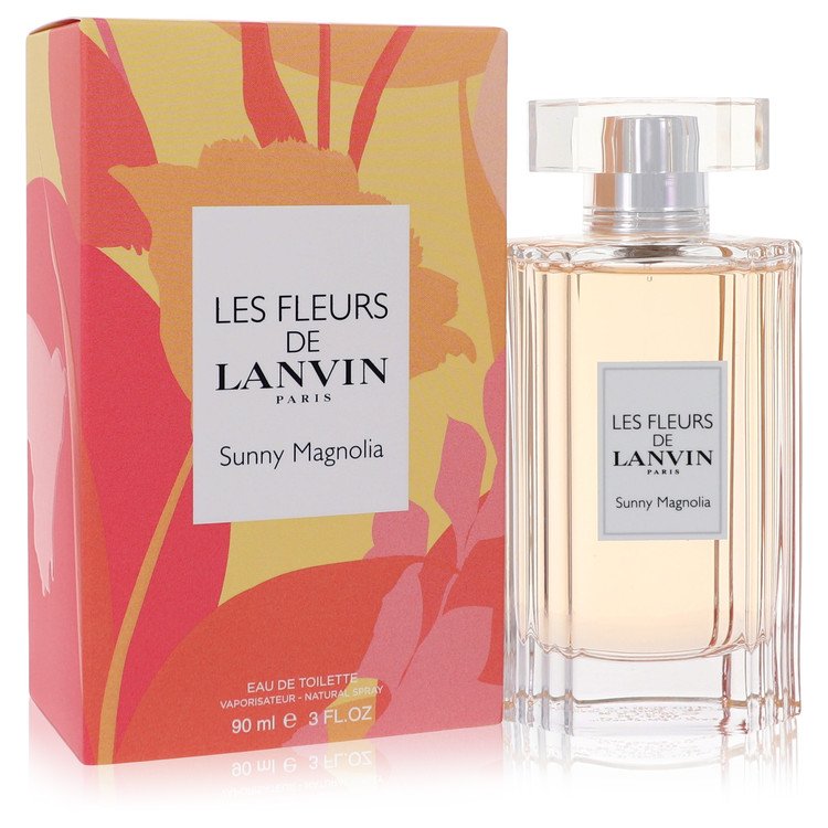 Les Fleurs De Lanvin Sunny Magnolia 3 oz Eau De Toilette Spray For Women By Lanvin