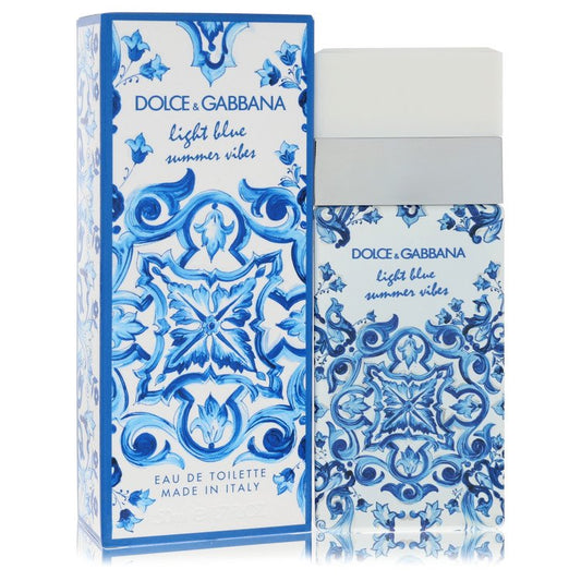 Light Blue Summer Vibes 1.7 oz Eau De Toilette Spray For Women By Dolce & Gabbana
