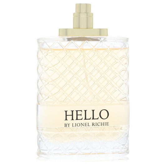 Lionel Richie Hello Eau De Parfum Spray 3.4 oz Eau De Parfum Spray (Tester) For Men By Lionel Richie