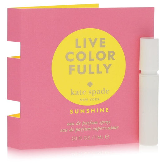 Live Colorfully Sunshine Vial 0.03 oz Vial (sample) For Women By Kate Spade