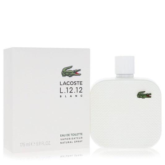 Lacoste Eau De Lacoste L.12.12 Blanc 5.9 oz Eau De Toilette Spray For Men By Lacoste