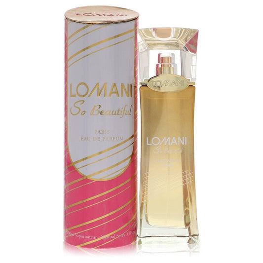 Lomani So Beautiful 3.3 oz Eau De Parfum Spray For Women By Lomani