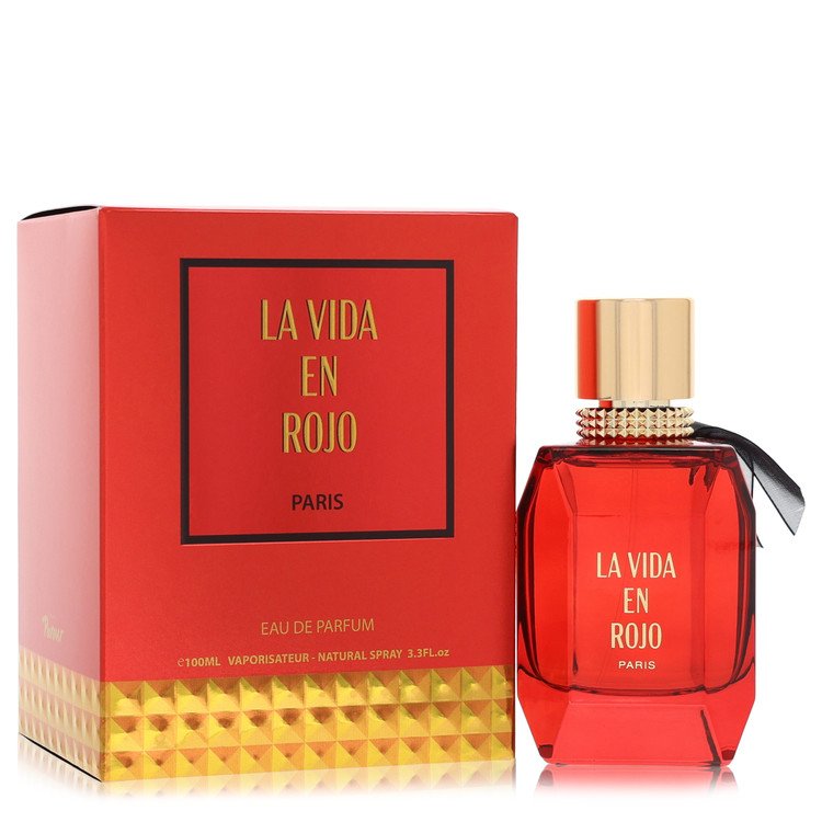 Lomani Vida En Rojo 3.3 oz Eau De Parfum Spray For Women By Lomani