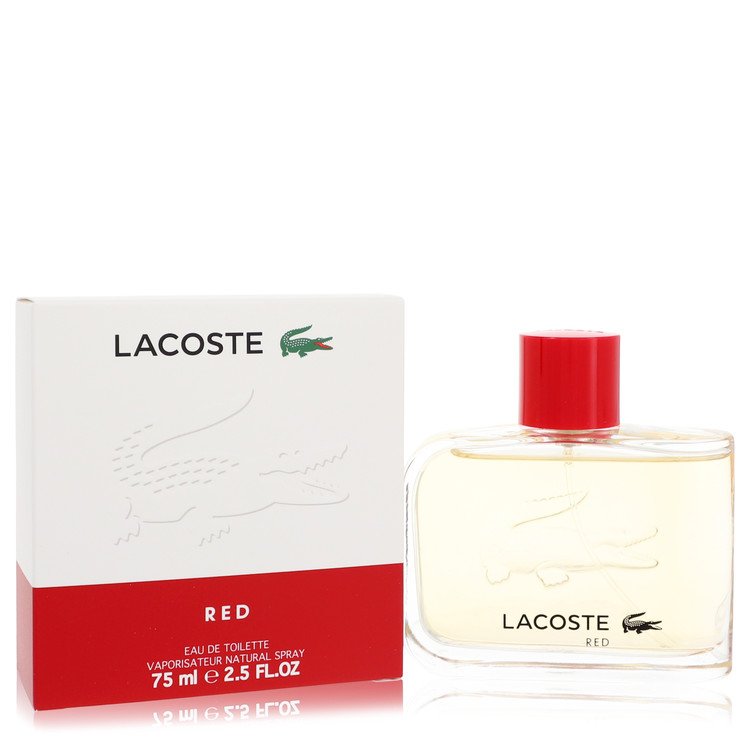 Lacoste Red Style In Play Eau De Toilette Spray 2.5 oz Eau De Toilette Spray (New Packaging) For Men By Lacoste