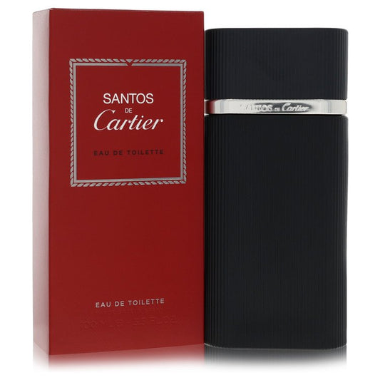 Santos De Cartier 3.3 oz Eau De Toilette Spray For Men By Cartier