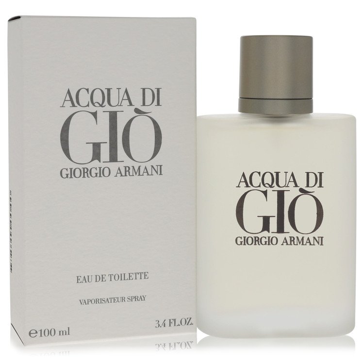 Acqua Di Gio Eau De Toilette Spray By Giorgio Armani 3.3 oz Eau De Toilette Spray For Men By Giorgio Armani