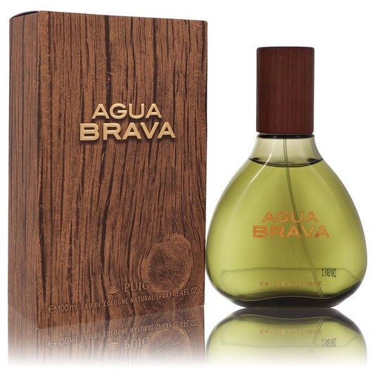 Agua Brava 3.4 oz Eau De Cologne Spray For Men By Antonio Puig