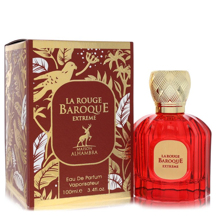 Maison Alhambra Baroque Rouge Extreme Eau De Parfum Spray 3.4 oz Eau De Parfum Spray (Unisex) For Women By Maison Alhambra