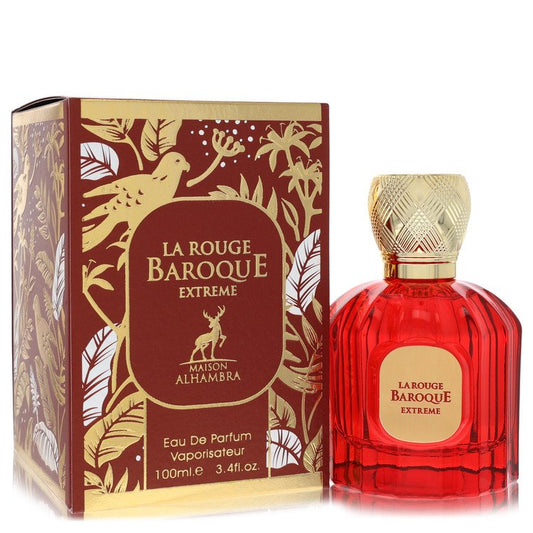 Maison Alhambra Baroque Rouge Extreme Eau De Parfum Spray 3.4 oz Eau De Parfum Spray (Unisex) For Women By Maison Alhambra