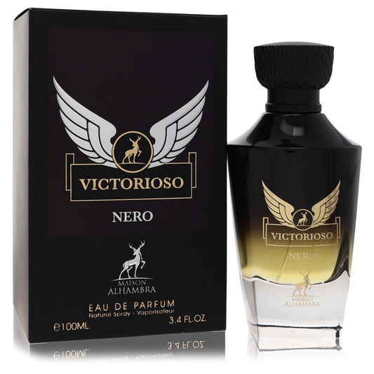 Maison Alhambra Victorioso Nero 3.4 oz Eau De Parfum Spray For Men By Maison Alhambra