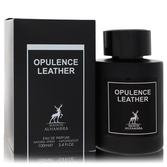 Maison Alhambra Opulence Leather 3.4 oz Eau De Parfum Spray For Men By Maison Alhambra