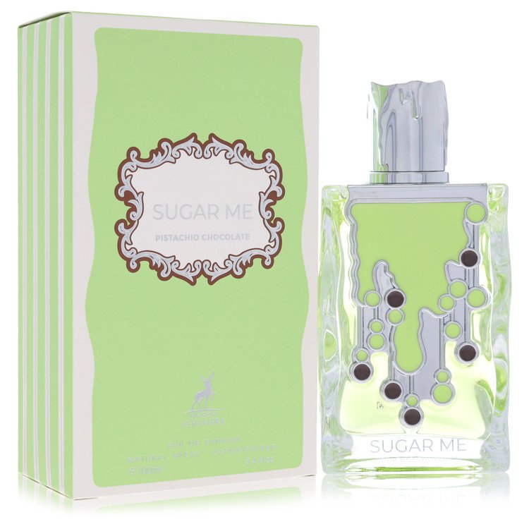 Maison Alhambra Sugar Me Pistachio Chocolate Eau De Parfum Spray 3.4 oz Eau De Parfum Spray (Unisex) For Women By Maison Alhambra
