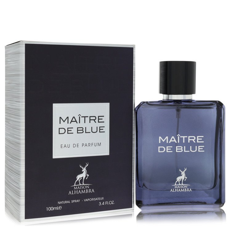 Maison Alhambra Maitre De Blue 3.4 oz Eau De Parfum Spray For Men By Maison Alhambra