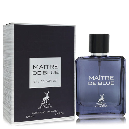 Maison Alhambra Maitre De Blue 3.4 oz Eau De Parfum Spray For Men By Maison Alhambra