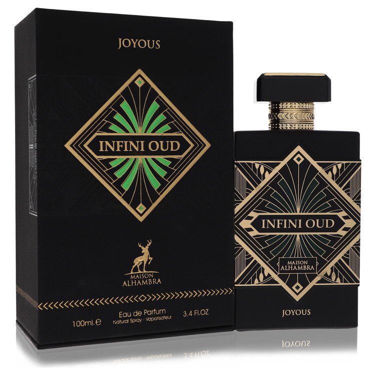 Maison Alhambra Infini Oud Joyous Eau De Parfum Spray 3.4 oz Eau De Parfum Spray (Unisex) For Men By Maison Alhambra