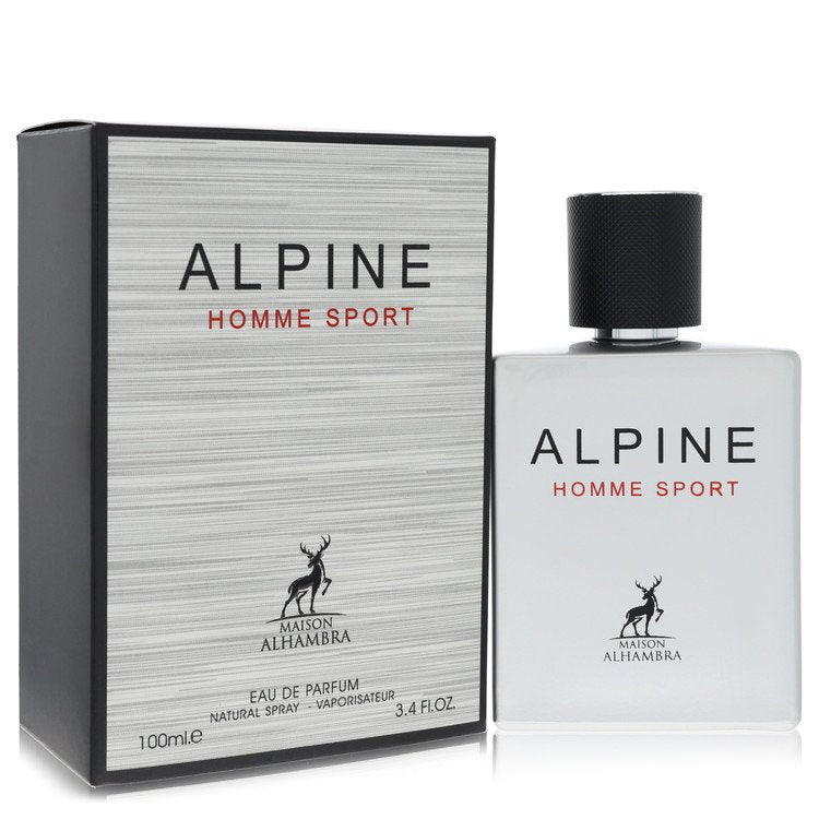 Maison Alhambra Alpine Homme Sport 3.4 oz Eau De Parfum Spray For Men By Maison Alhambra